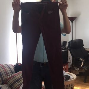 American eagle jeans purple